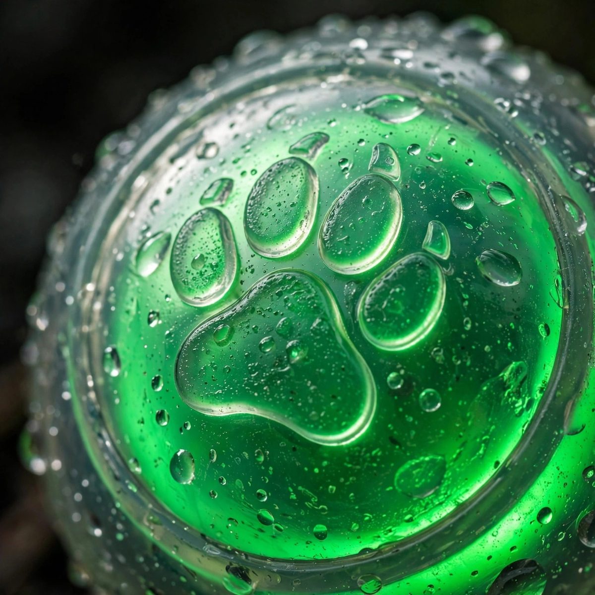BouncePup Glow Fetch Ball for Night Play — view 3