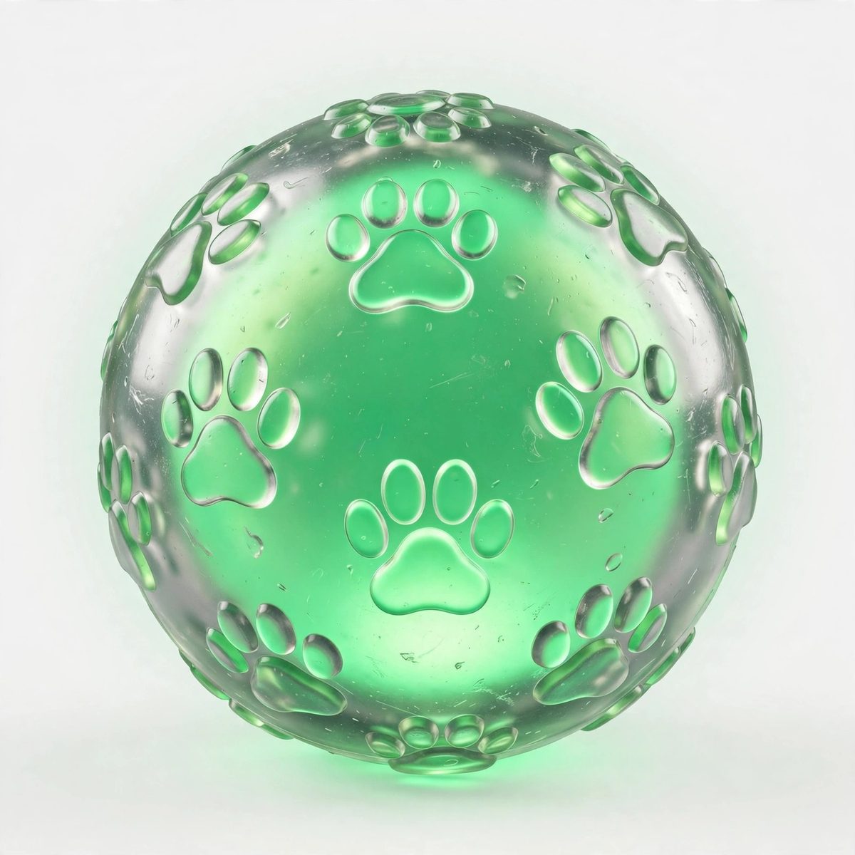 BouncePup Glow Fetch Ball for Night Play