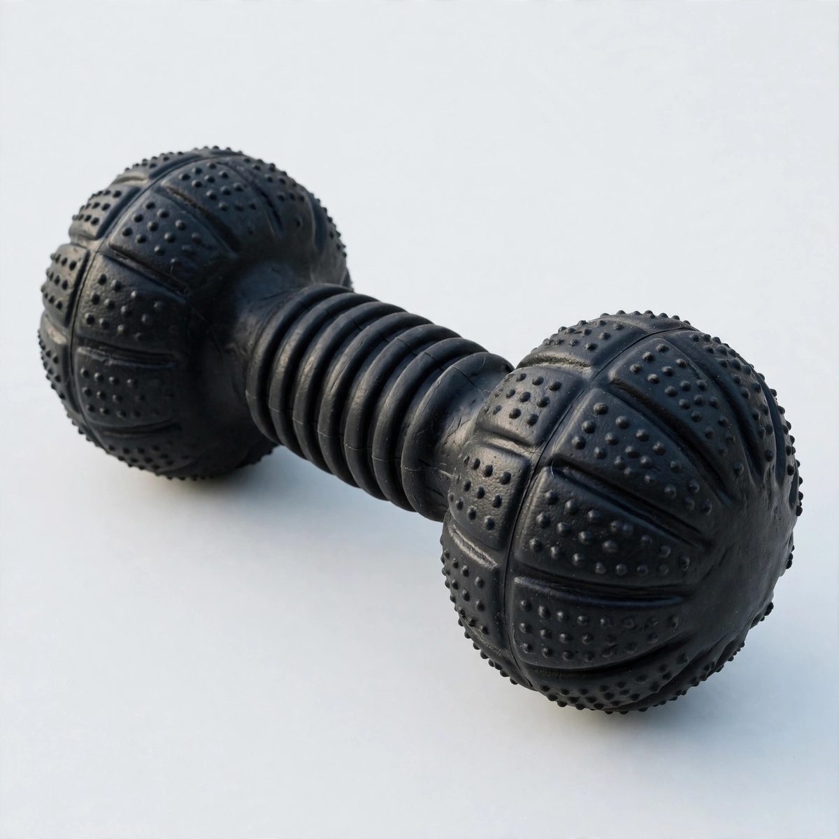 BouncePup Heavy-Chewer Rubber Dumbbell — view 2