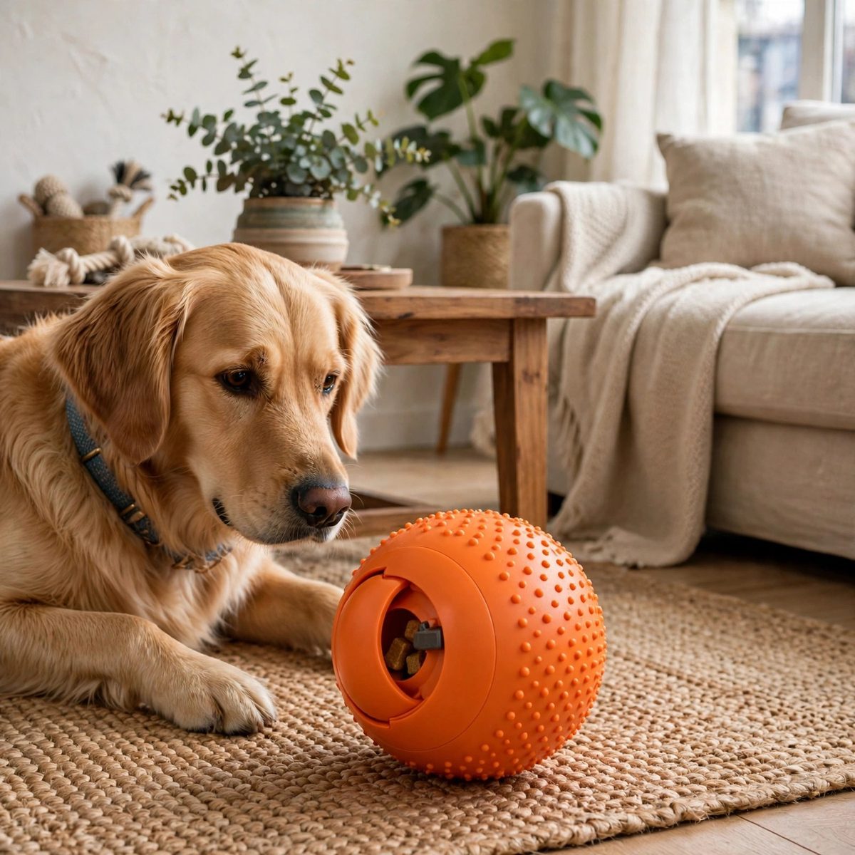 BouncePup Rolling Treat Dispenser Ball — view 4