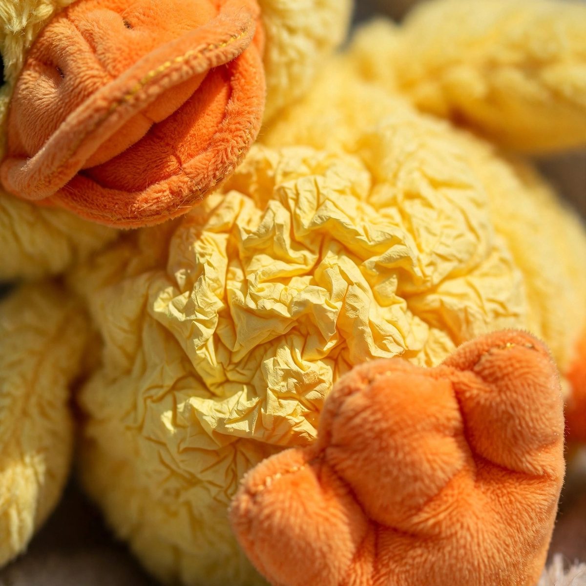 ChaseTail Crinkle Plush Duck — view 3