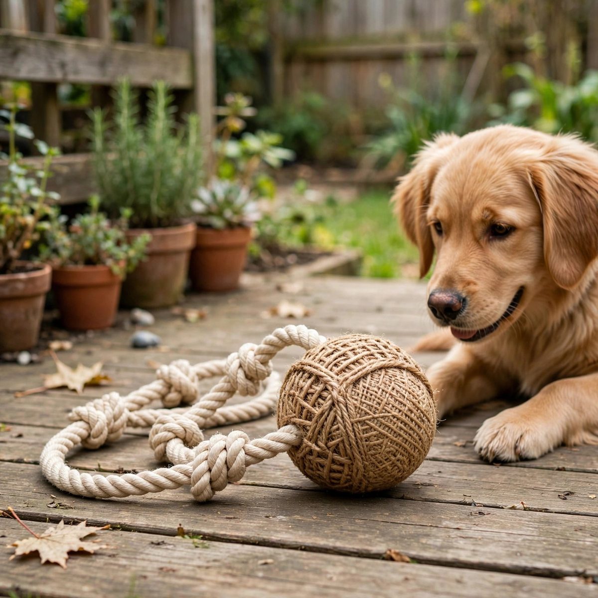 ChaseTail Rope Ball Tug Combo — view 4