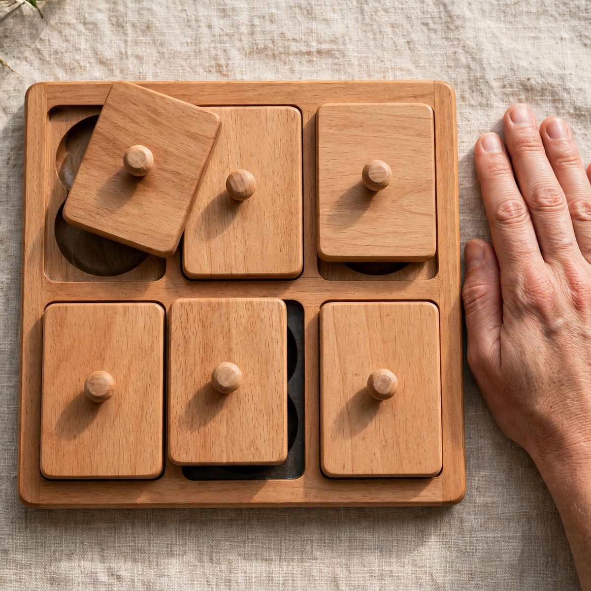 ChaseTail Sliding Puzzle Treat Board — view 5