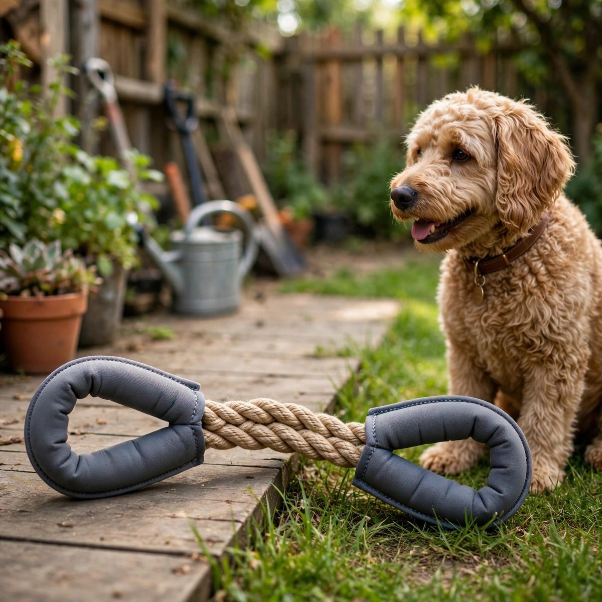 ChaseTail Two-Handle Tug Stick — view 4