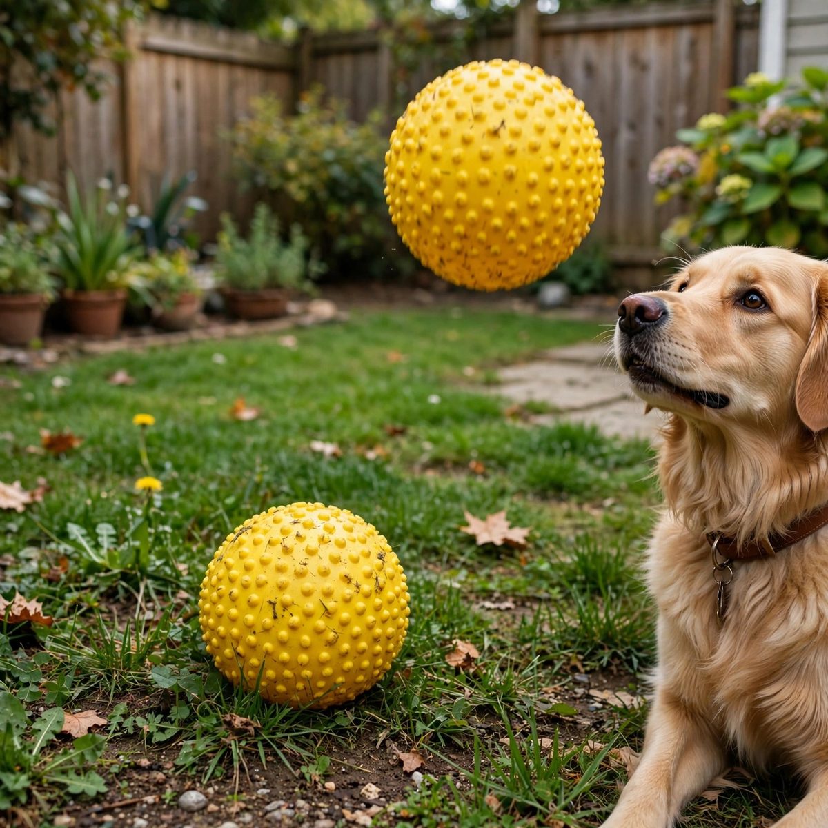 WiggleWhisk Bouncy Fetch Ball, 2 Pack — view 4