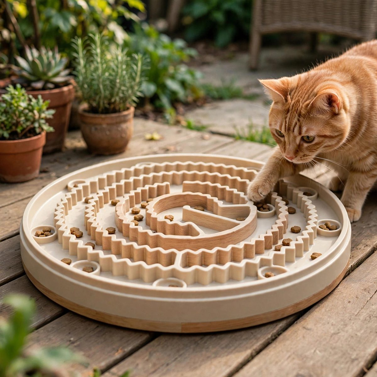 WiggleWhisk Cat Puzzle Feeder Maze — view 4