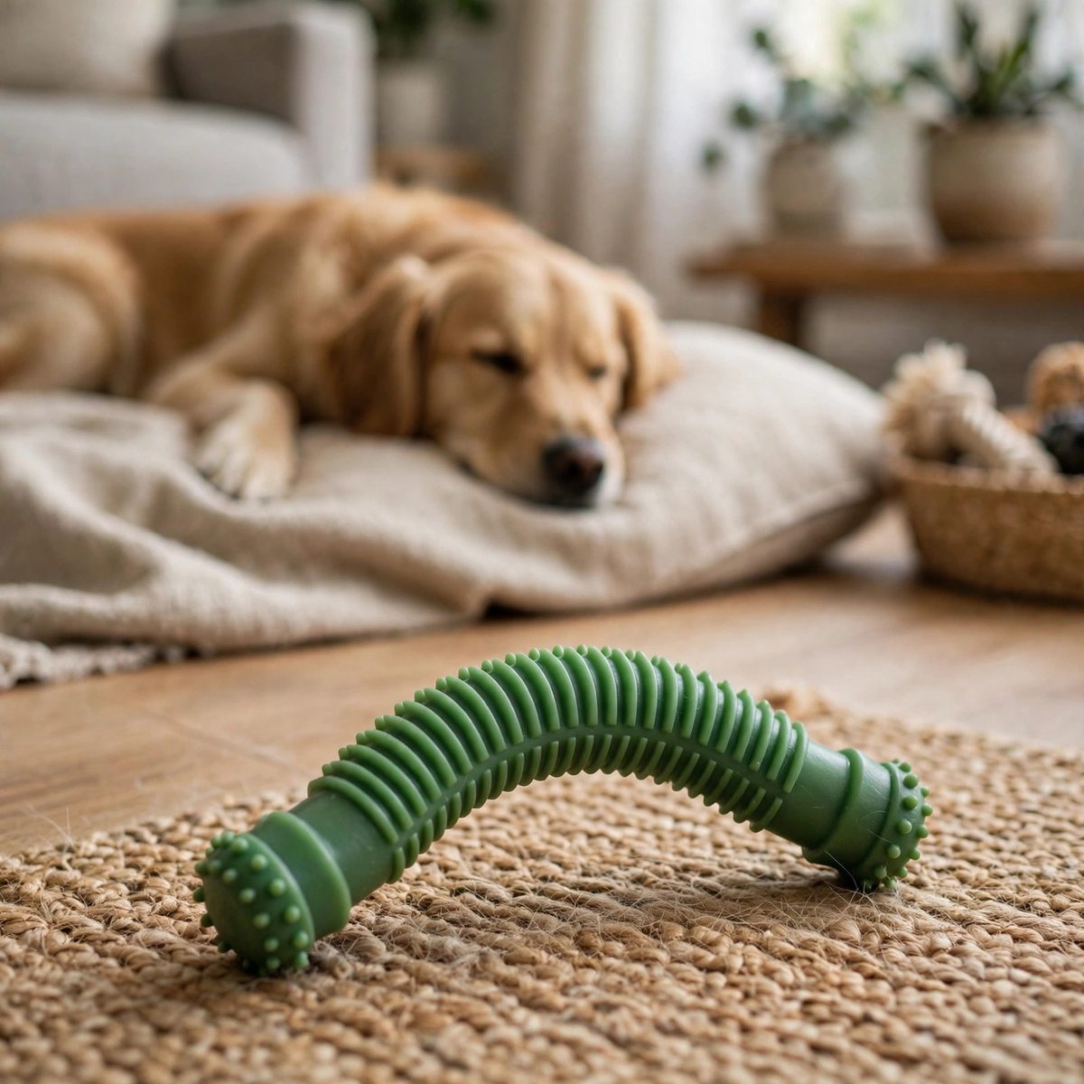 WiggleWhisk Dental Ridge Chew Toy — view 4