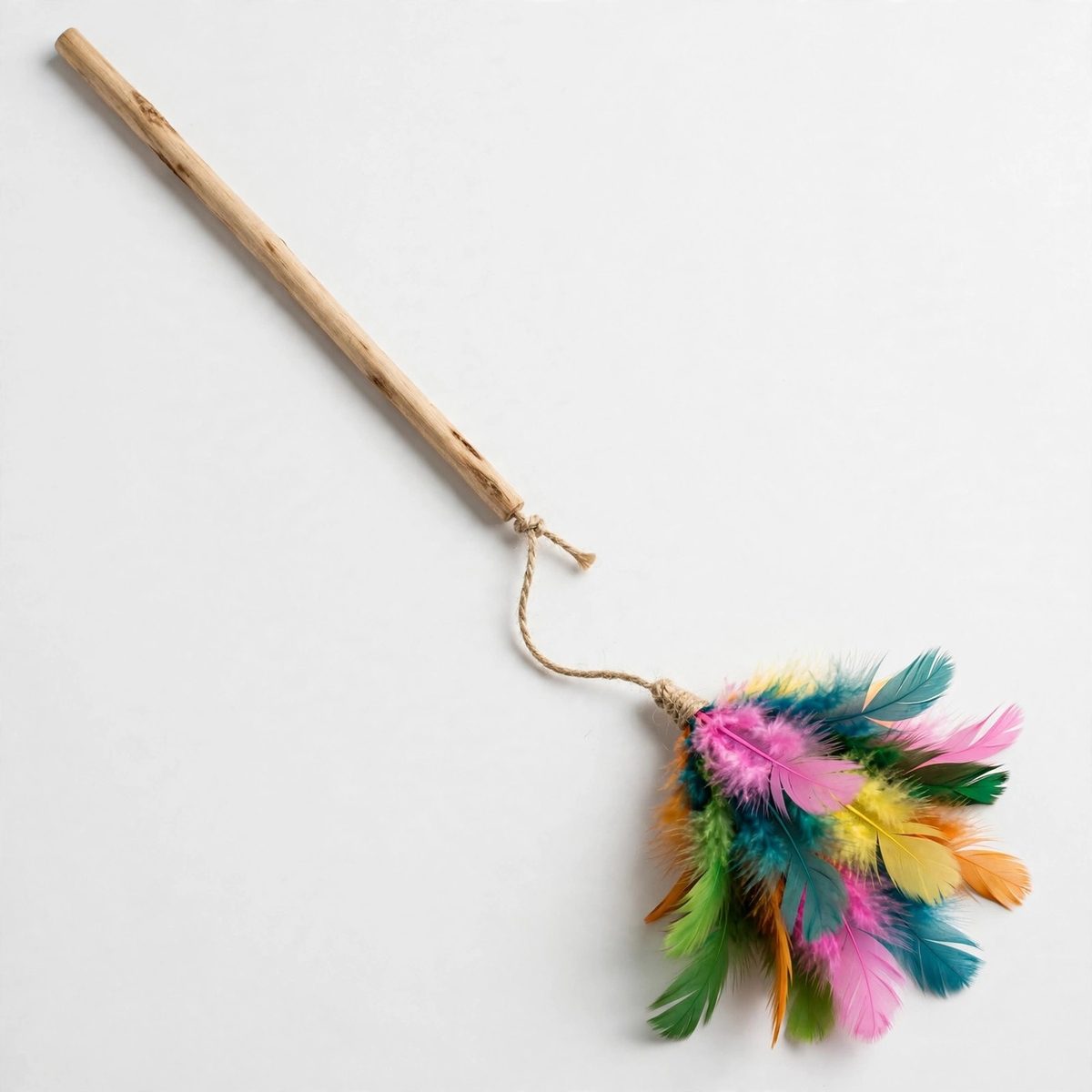 WiggleWhisk Feather Wand Cat Toy — view 2