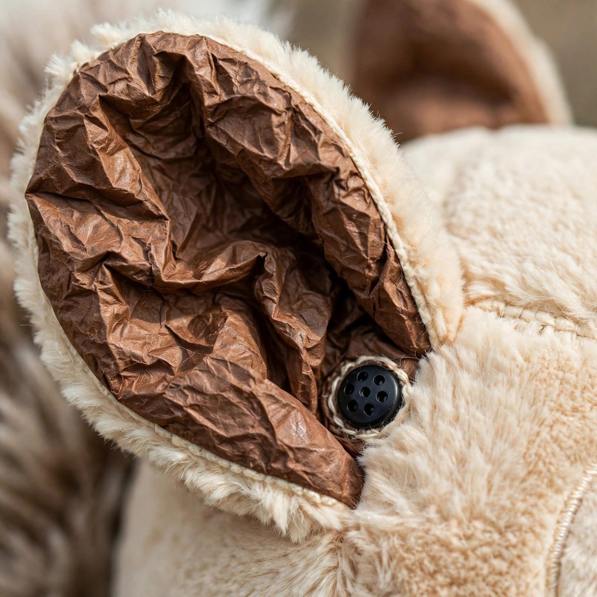 WiggleWhisk No-Stuffing Plush Squirrel — view 3