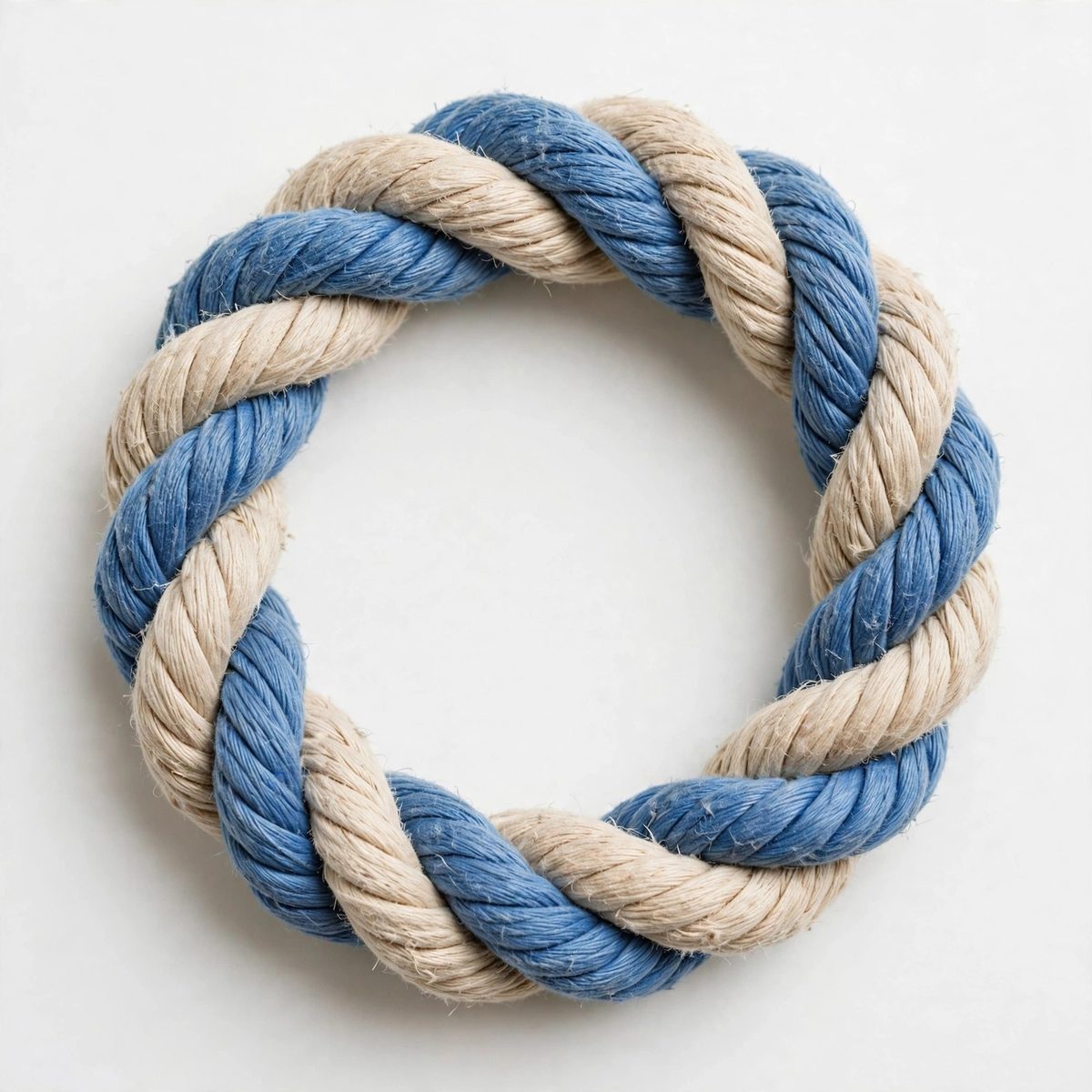 WiggleWhisk Rope Ring Tug Toy