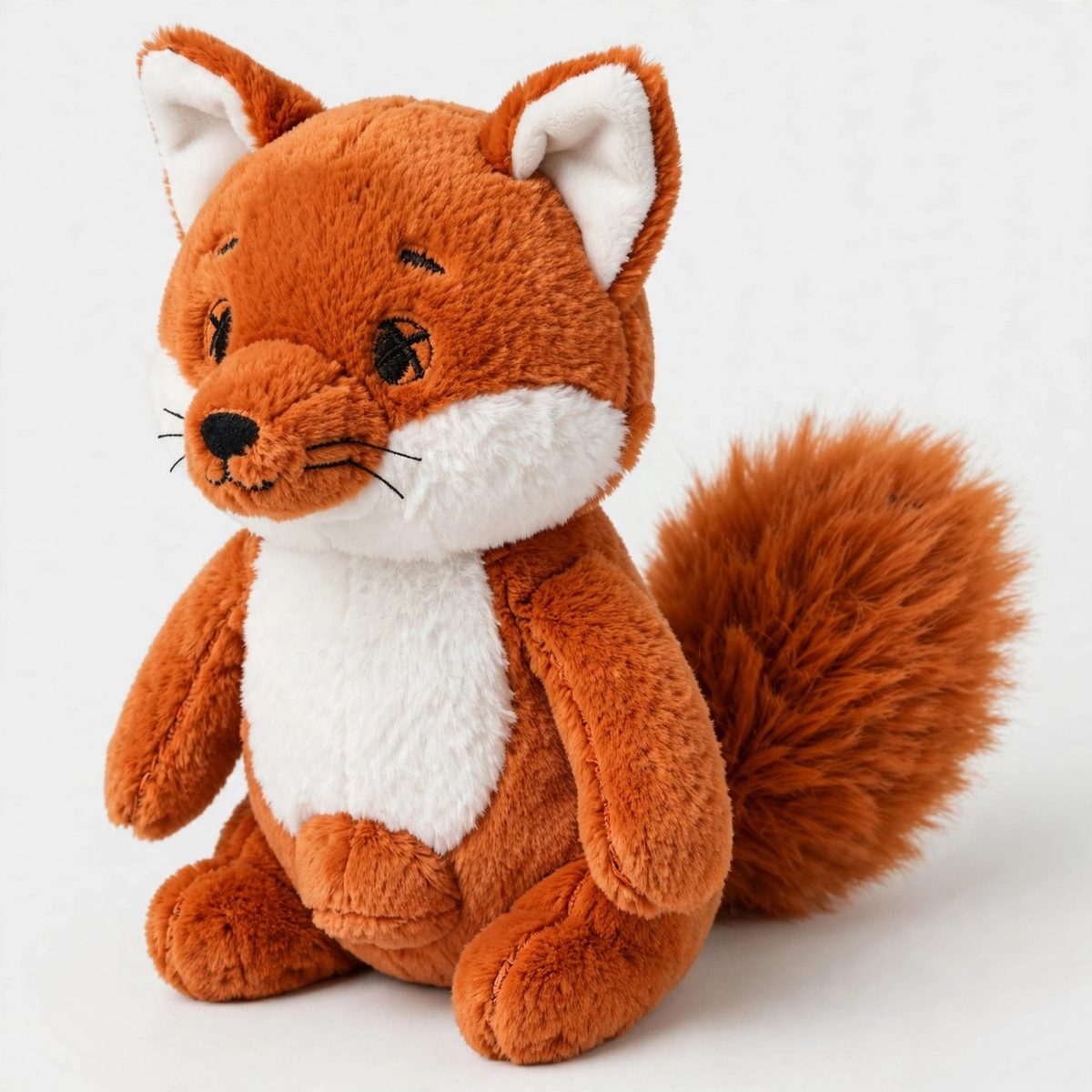 WiggleWhisk Squeaky Plush Fox — view 2